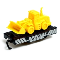 Железная дорога &laquo;Строитель&raquo;, работает от батареек