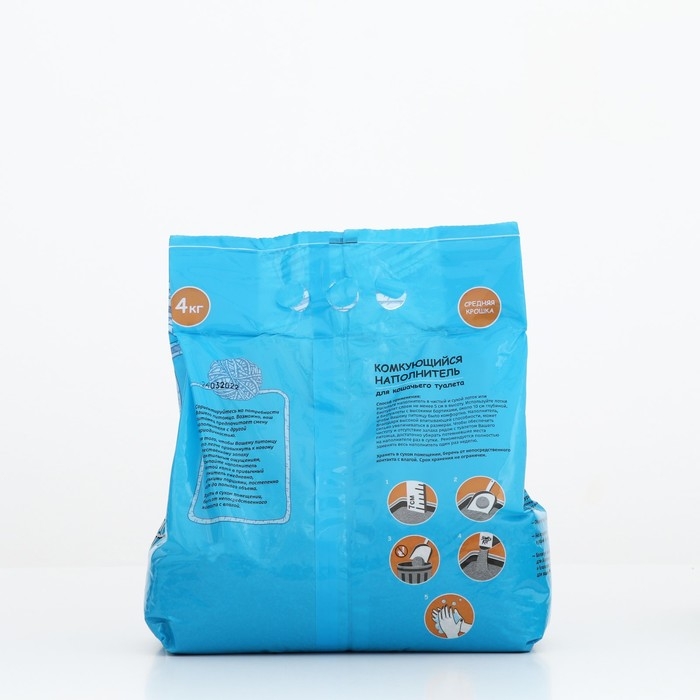 Наполнитель минеральный комкующийся «Золотой кот», 5 л Наполнитель минеральный комкующийся «Золотой кот», 5 л