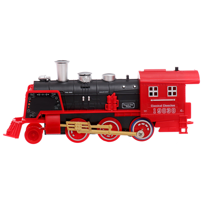 Железная дорога &laquo;Скорый поезд&raquo;, радиоуправление, эффект дыма