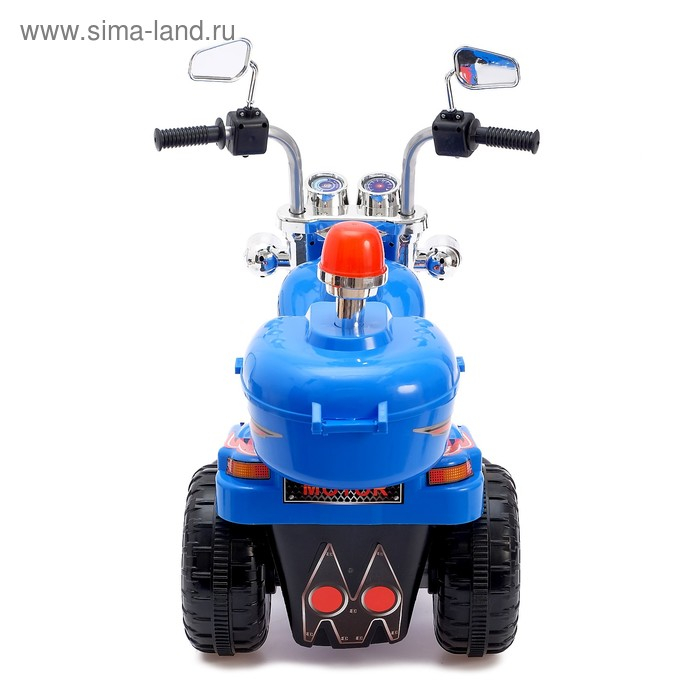 Электромобиль &laquo;Чоппер&raquo;, цвет синий