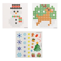 Аквамозаика &laquo;Снежная баночка. Снеговичок&raquo;, ночник, более 200 шариков