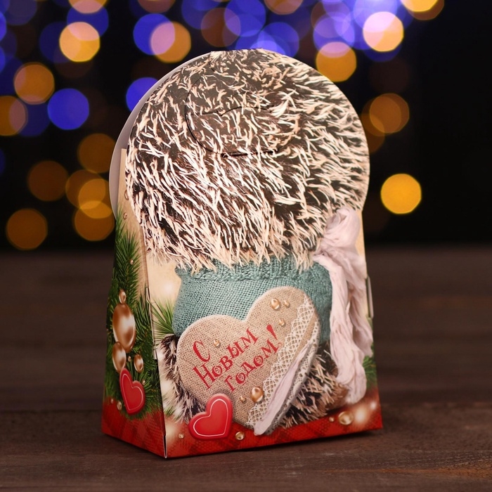 Коробка картонная Коробка картонная "Ёжик Тим", 12 х 6,6 х 14,4 см набор 5 шт