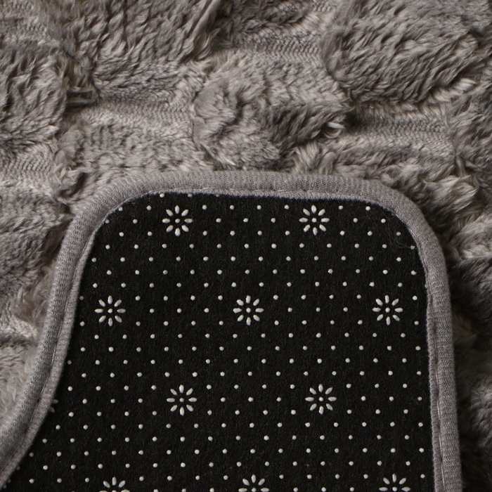 Коврик для ванной Этель «Ромбы», цв. светло-серый, 40х50 см Коврик для ванной Этель «Ромбы», цв. светло-серый, 40х50 см