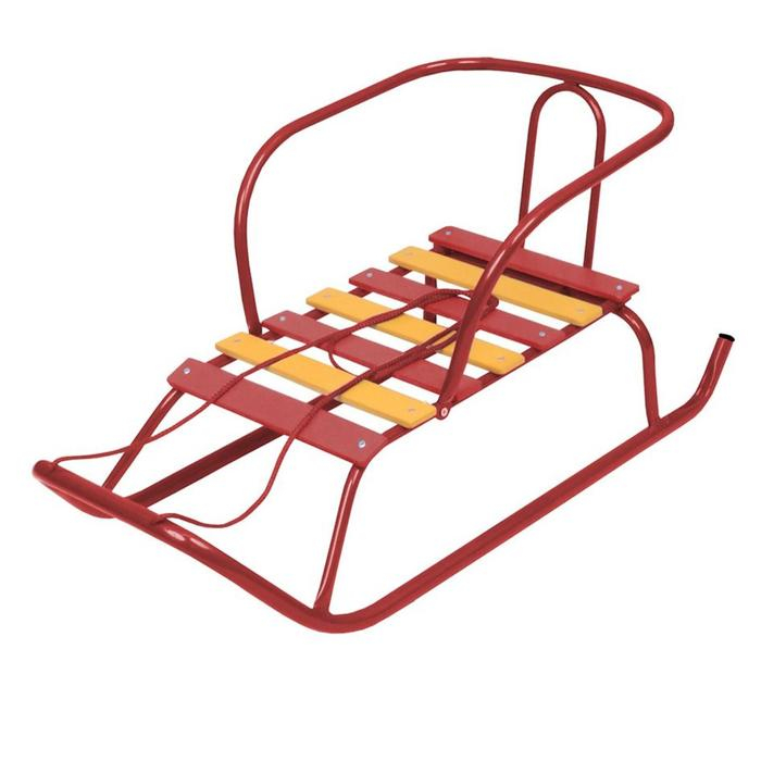 Санки &laquo;Ветерок 1&raquo;, цвет алый