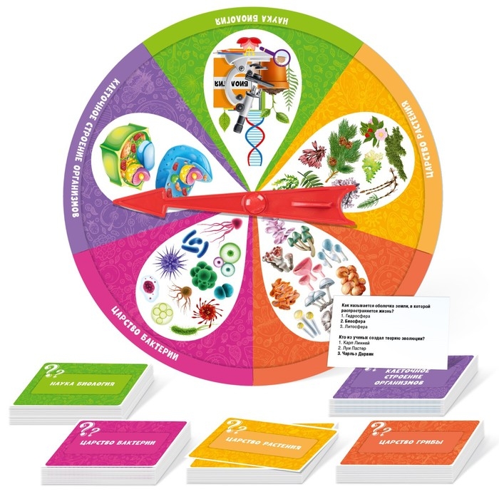 Настольная игра &laquo;Викторина. Биология&raquo;