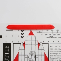 Пакет подарочный ламинированный горизонтальный, упаковка, &laquo;Космос: Изучай&raquo;, XL 49 х 40 х 19 см