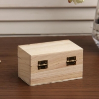 Шкатулка дерево под роспись "Прямоугольная" 5,5х10х6 см Шкатулка дерево под роспись "Прямоугольная" 5,5х10х6 см