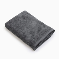 Полотенце махровое Love Life "Пассат" 70*140 см, темно-серый, 100% хл, 450 гр/м2