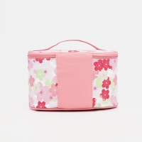 Набор косметичек 2 в 1 на молнии, цвет розовый