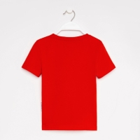 Футболка детская Disney "Тачки", рост 98-104 (30), красный Футболка детская Disney "Тачки", рост 98-104 (30), красный