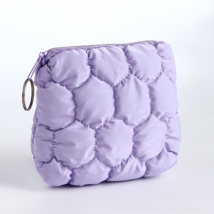 Кошелёк женский на молнии, цвет сиреневый Кошелёк женский на молнии, цвет сиреневый