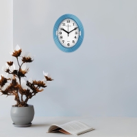 Часы настенные интерьерные "Бенедатта", бесшумные, 19 х 22 см Часы настенные интерьерные "Бенедатта", бесшумные, 19 х 22 см