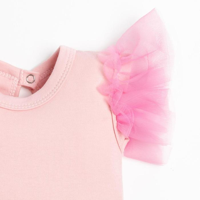 Боди с рюшей Крошка Я, BASIC LINE, рост 62-68 см Боди с рюшей Крошка Я, BASIC LINE, рост 62-68 см