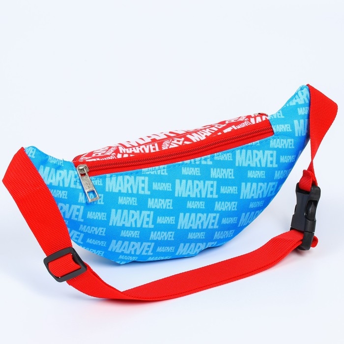 Сумка поясная детская, 25х6х13 см, Мстители Сумка поясная детская, 25х6х13 см, Мстители