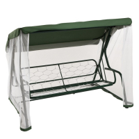 Качели садовые "Панама" 210 х 142 х 155 см, макс. нагрузка 300 кг, зеленые Качели садовые "Панама" 210 х 142 х 155 см, макс. нагрузка 300 кг, зеленые