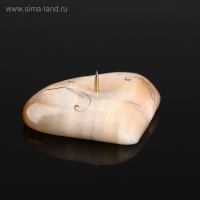 Подсвечник &laquo;Сердце&raquo;, 2&times;6 см, селенит