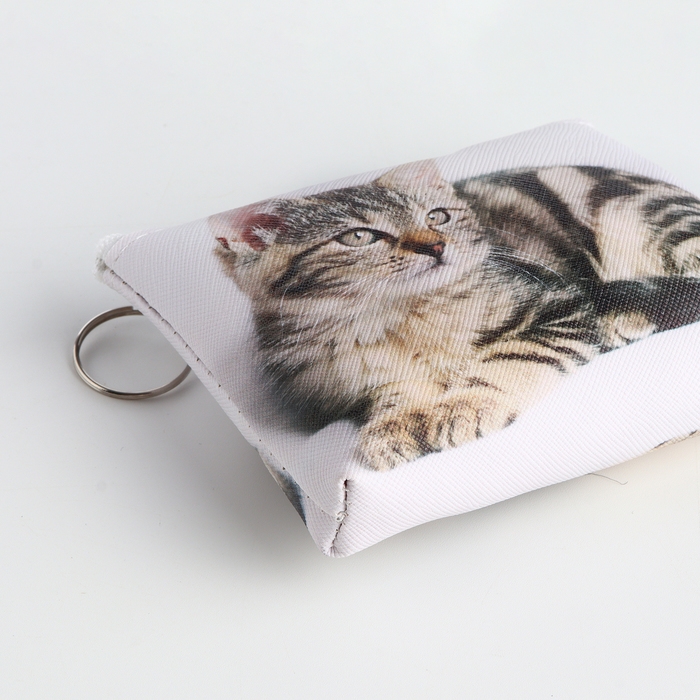 Кошелёк детский на молнии &laquo;Выбражулька&raquo;, цвет белый