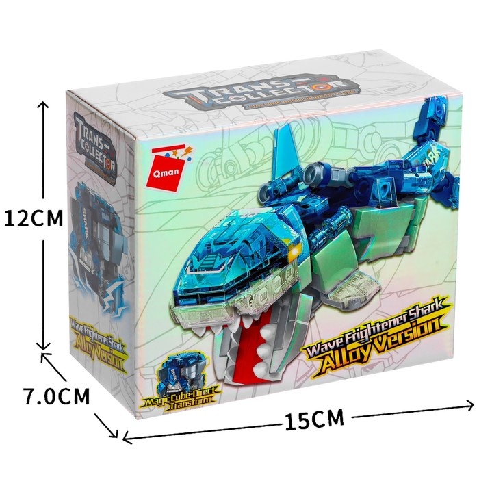 Конструктор Трансформер &laquo;Акула&raquo;, 148 деталей