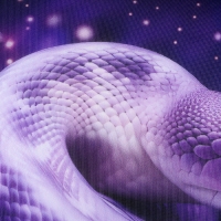 Новый год! Антистресс подушка-игрушка &laquo;Змея&raquo;, фиолетовая