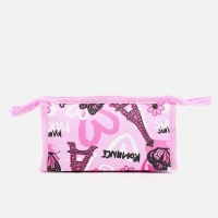 Косметичка на молнии, цвет розовый Косметичка на молнии, цвет розовый