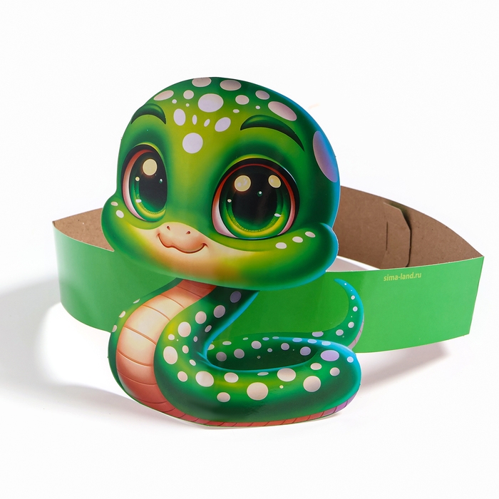 Новый год! Карнавальный набор «Счастливая змейка» (ободок+ бабочка) Новый год! Карнавальный набор «Счастливая змейка» (ободок+ бабочка)