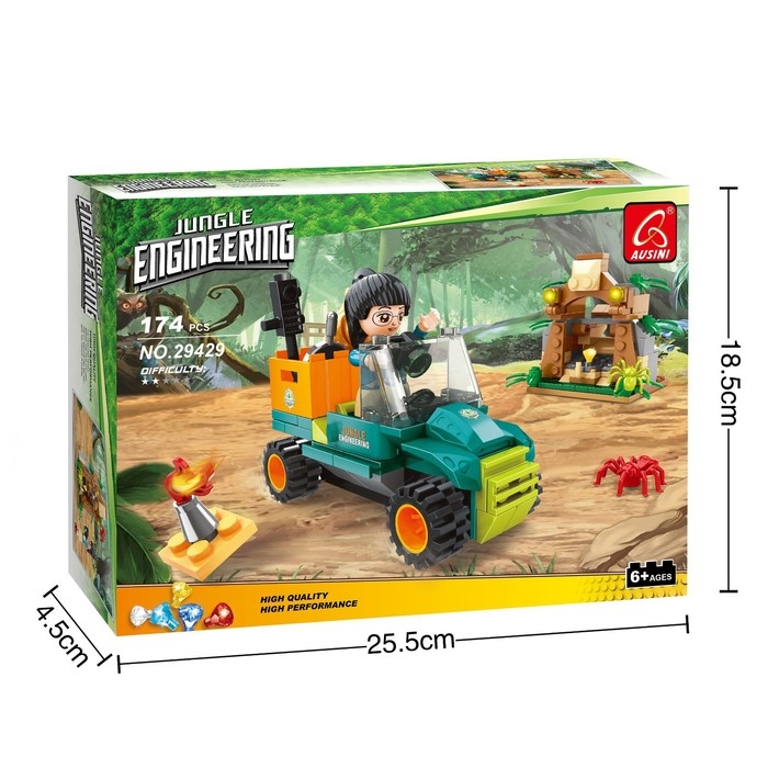 Конструктор &laquo;Джунгли. Алтарь&raquo;, 174 детали