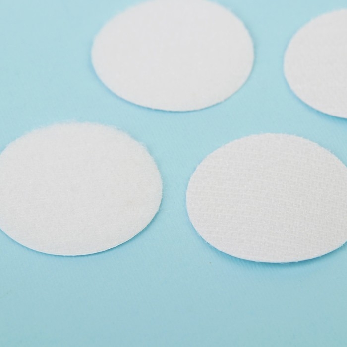 Липучка на клеевой основе &laquo;Круг&raquo;, набор 6 шт., размер 1 шт. 4 см