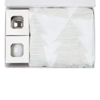 Набор Dancing Queen, белый с серебристым