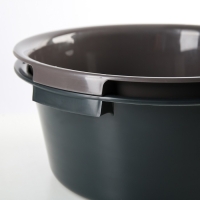 Таз круглый хозяйственный &laquo;Эконом&raquo;, 12 л, цвет МИКС