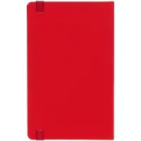 Блокнот Shall, в линейку, красный