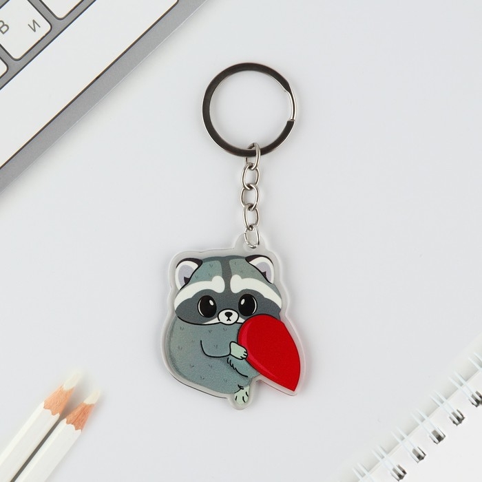 Парные брелоки &laquo;Енотики&raquo; набор, 2 шт.