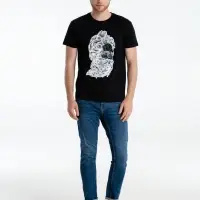 Футболка Tattoo Inverted, черная, размер S