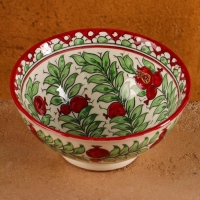 Коса Риштанская Керамика "Гранаты" 15 см, малая, микс Коса Риштанская Керамика "Гранаты" 15 см, малая, микс