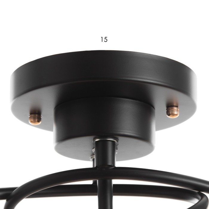 Люстра Люстра "Изота" 5хE27 40Вт черный 75х34х30 см BayerLux