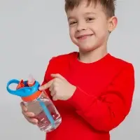 Детская бутылка Frisk, оранжево-синяя