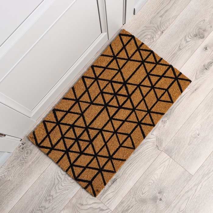 Коврик придверный LaDо́m, 45&times;75 см, кокосовое волокно