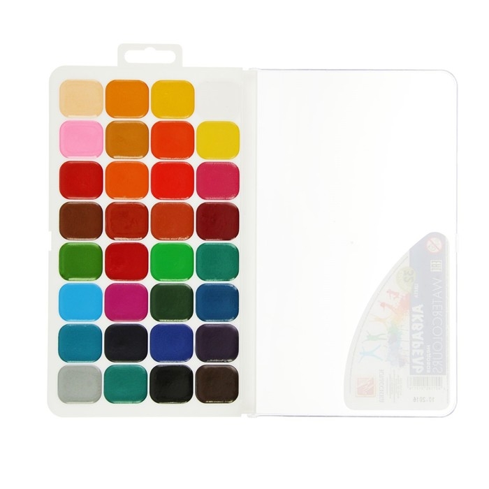 Акварель Акварель "Луч" Классика, 32 цвета, без кисти