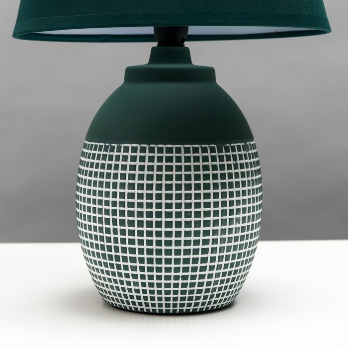 Настольная лампа 16772/1GN E14 40Вт зеленый 13,5х13,5х39 см RISALUX