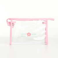 Набор косметичек 3 в 1 на молнии, цвет розовый Набор косметичек 3 в 1 на молнии, цвет розовый