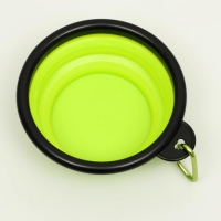 Миска складная, зелёная, 250 мл, 11 см Миска складная, зелёная, 250 мл, 11 см