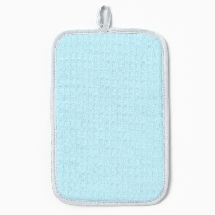 Новый год. Прихватка прямоугольная, 22х15см, МИКС, поролон 160г/м, пэ100%