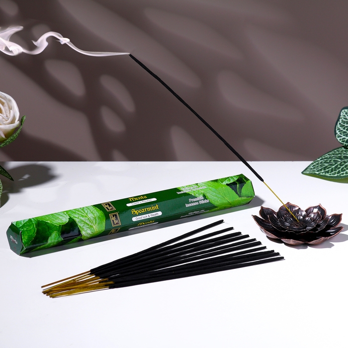 Благовония Zed Black Благовония Zed Black "Мята Spearmint", 20 палочек в упак, шестигранник