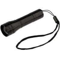 Фонарик с фокусировкой луча Beaming, черный Фонарик с фокусировкой луча Beaming, черный