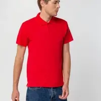 Рубашка поло мужская Spring 210 красная, размер 3XL