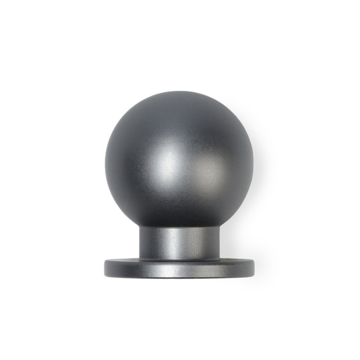 Ручка кнопка CAPPIO RK146, d=25 мм, цвет графит