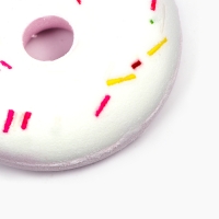 Бомбочка для ванны "Пончик" розовая, 100 г Бомбочка для ванны "Пончик" розовая, 100 г