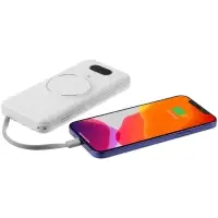 Внешний аккумулятор Omni Qi 10000 мАч, белый Внешний аккумулятор Omni Qi 10000 мАч, белый