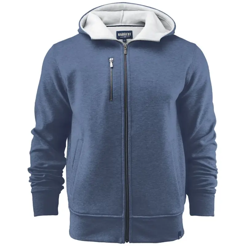 Толстовка мужская Parkwick синий меланж, размер S Толстовка мужская Parkwick синий меланж, размер S