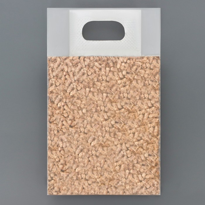 Наполнитель древесный для кошек,  "Мой выбор" 3,2 кг впитываемость до 10 л