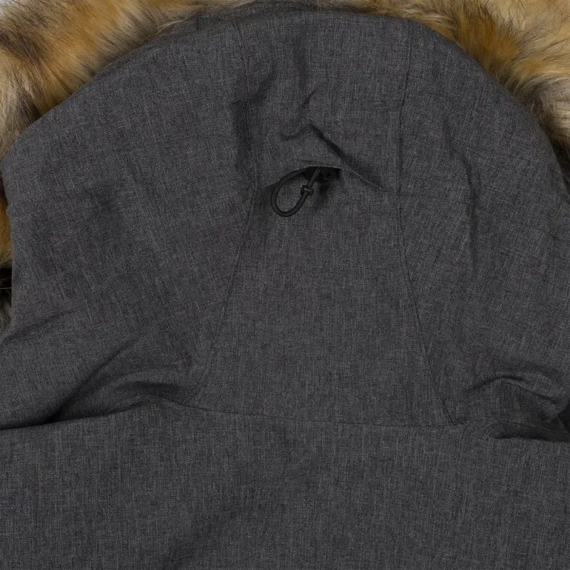 Куртка парка женская Explorer серый меланж, размер XS